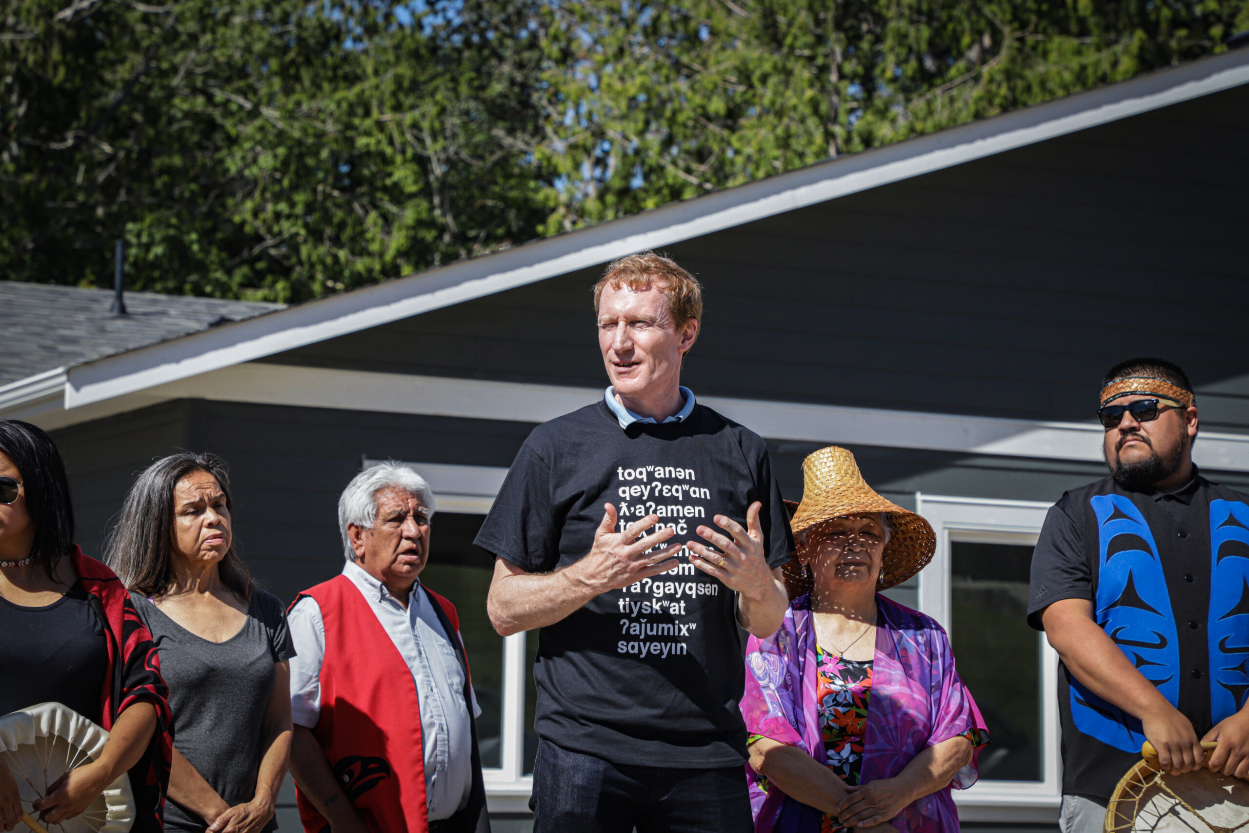 Tla'amin Nation grand opening ceremony