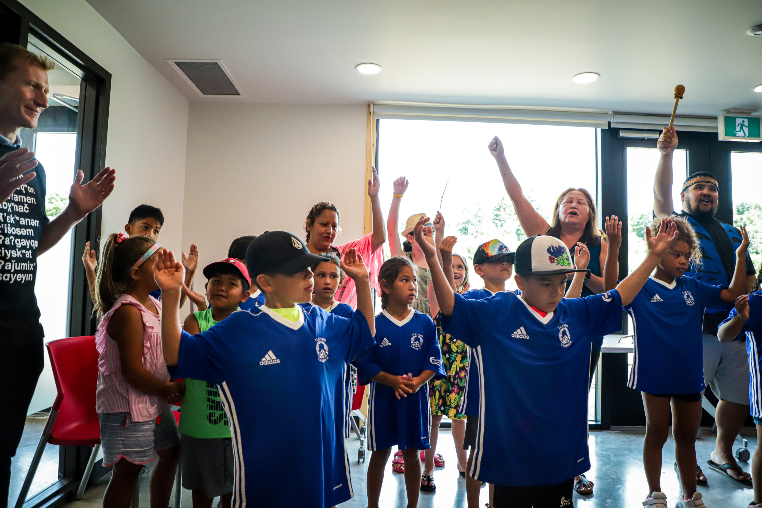 Tla'amin Nation grand opening ceremony